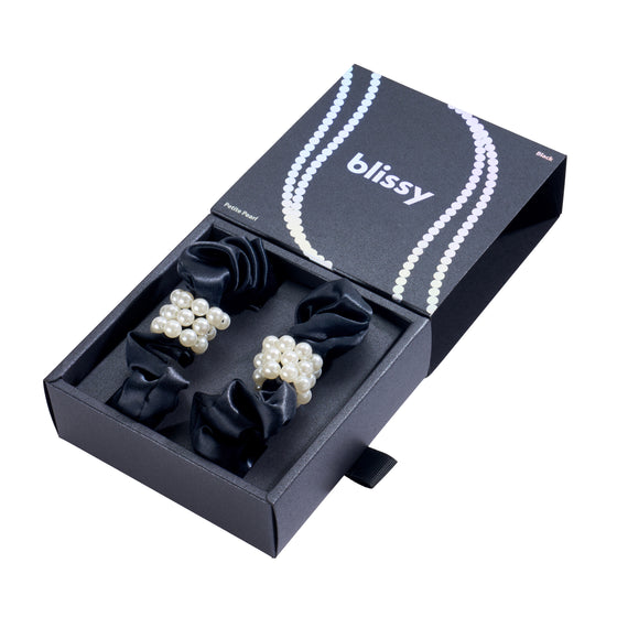 Petite pearl scrunchies