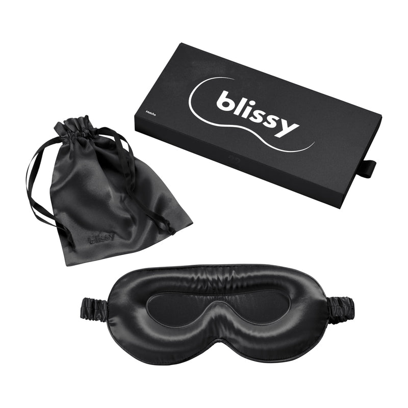 Sleep Mask - Black - Profile