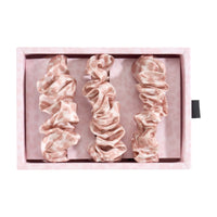 Blissy Scrunchies - Nicole Miller - Mauve Cheetah