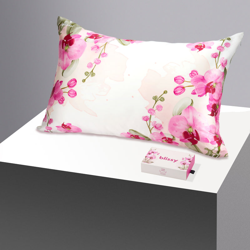 Pillowcase - Zodiac Flower - Aquarius Orchid - Standard