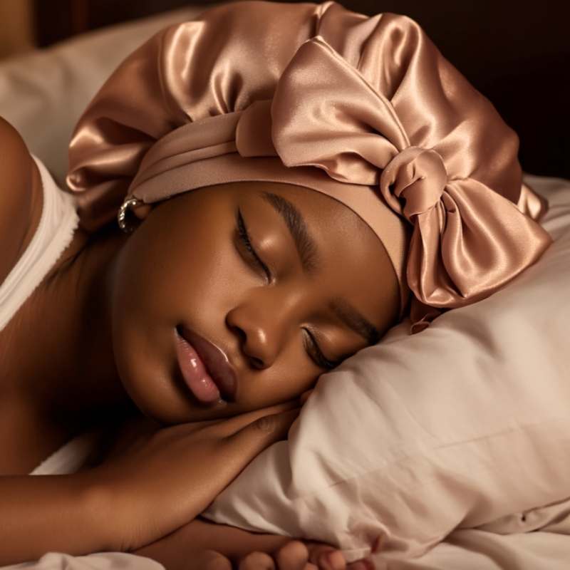 Is Sleeping in a Satin Bonnet Good for Your Hair?