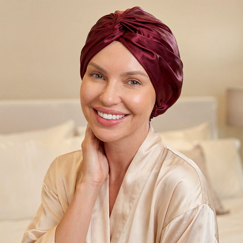 Blissy Bonnet - Burgundy