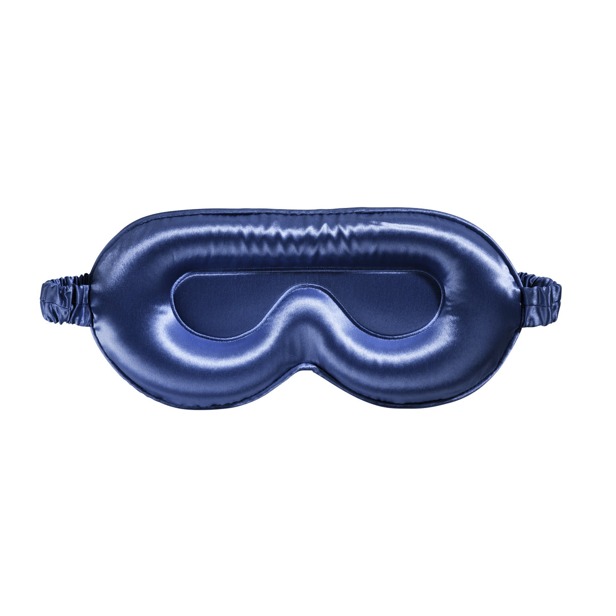 Blissy Blue Silk Sleep Mask Detail –