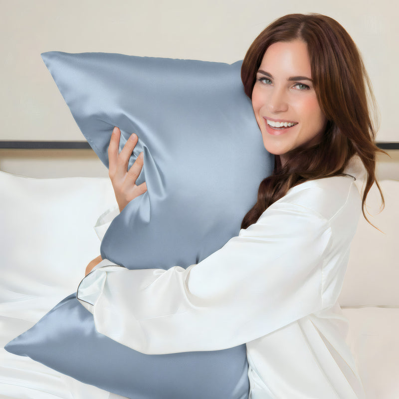 Pillowcase - Ash Blue - Standard