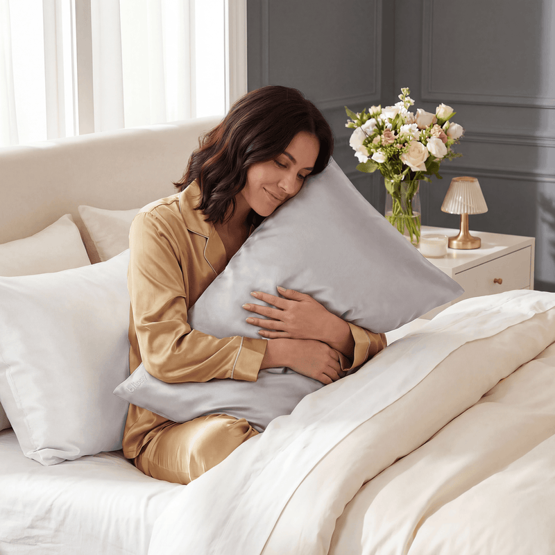 Pillowcase - Silver - King