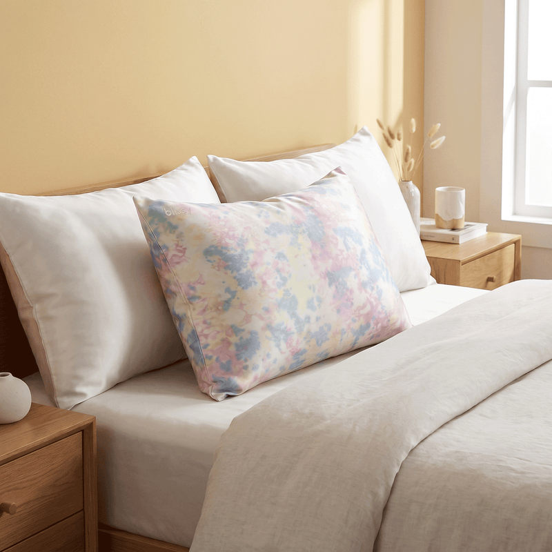 Pillowcase - Yellow Tie-Dye - Queen