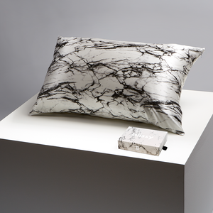 Pillowcase - Light Marble - King
