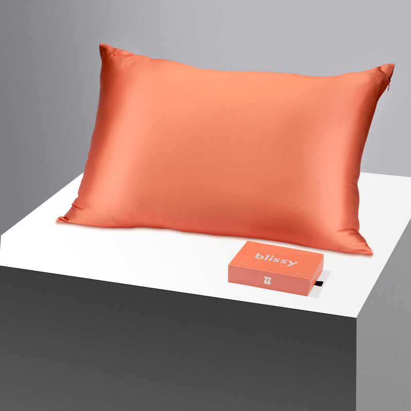 Pillowcase - Sunrise - Queen - Blissy Queen Sunrise Pillowcase – 22 Momme Mulberry Silk, 100% Silk