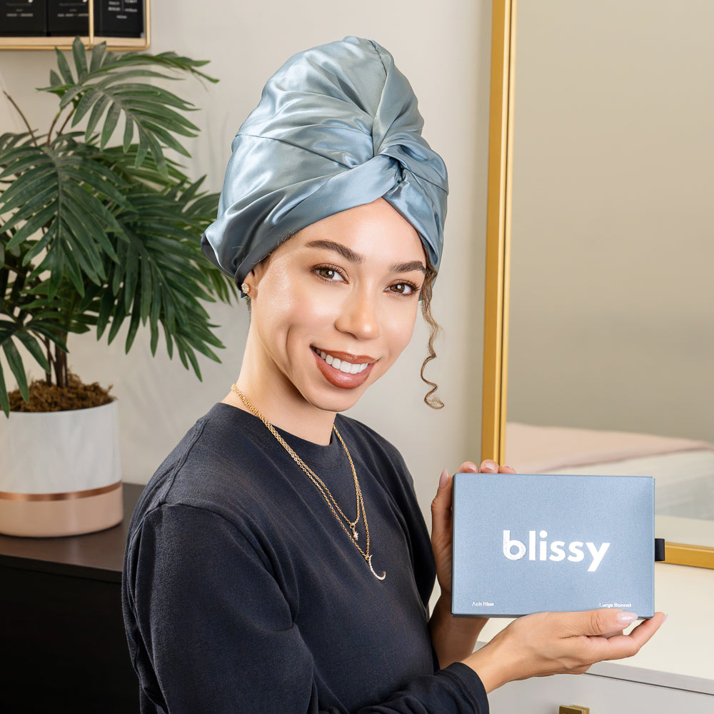 Blissy Bonnet - Ash Blue - Large