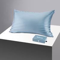 Pillowcase - Ash Blue Striped - Standard