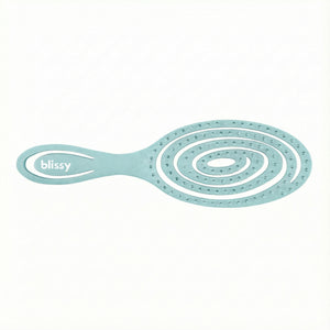 Blissy Mulberry Silk Blissy Detangling Brush – Blue