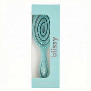 Blissy Blue Silk Blissy Detangling Brush Detail –
