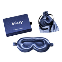 Sleep Mask - Blue - Profile