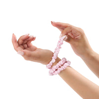 Blissy Skinny Scrunchies - Blush