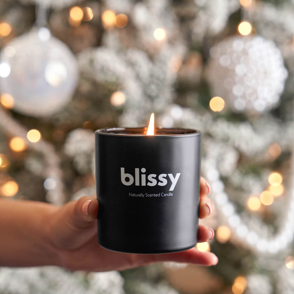 Blissy 100% Vegan Soy Wax Blissy Candle Lifestyle – Mulberry Silk
