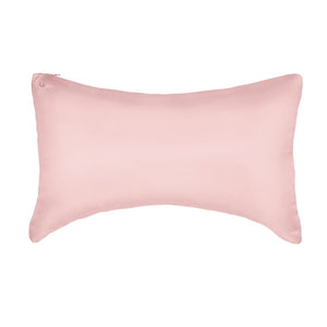 Blissy Mulberry Silk Crescent Pillowcase – Pink King