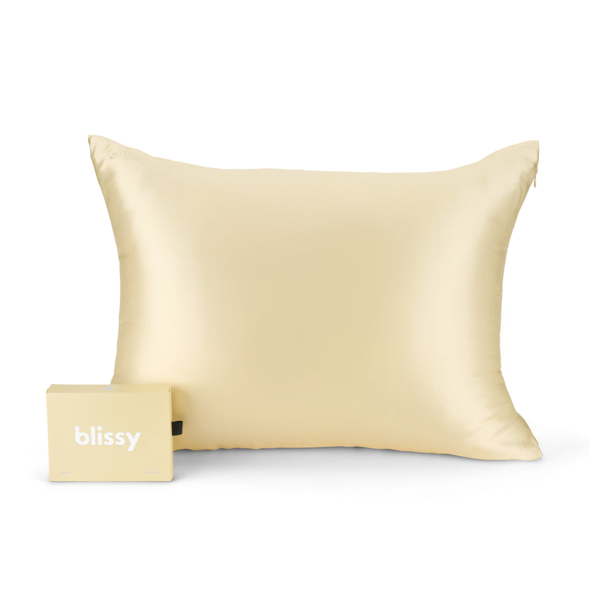 Blissy Pillowcase - Custard - Standard