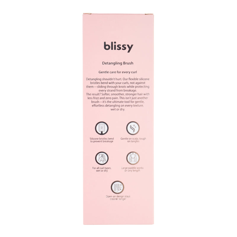 Blissy Detangling Brush - Pink