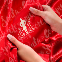 Pillowcase - Elf “Santa Is Coming!” - Standard