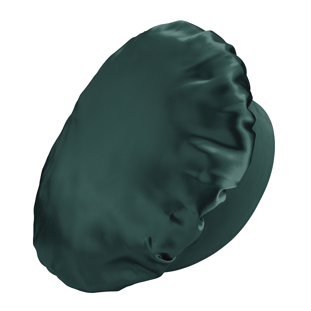 Blissy Emerald Blissy Halo Bonnet Lifestyle – Mulberry Silk