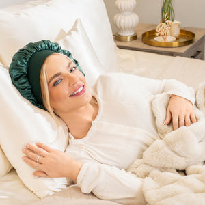 Blissy Halo Bonnet - Emerald