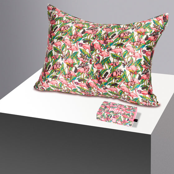 Pillowcase - Nicole Miller - Flamingo - Standard