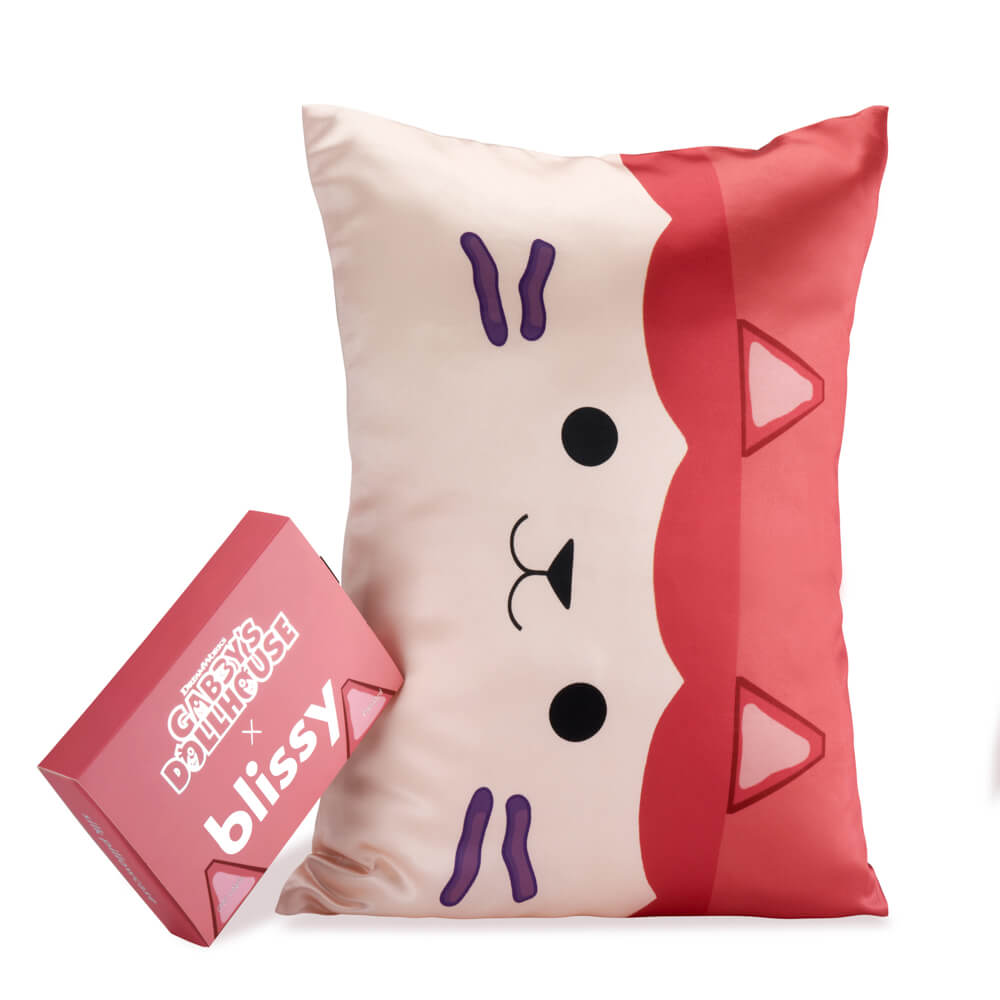 Blissy Gabby'S Dollhouse Silk Pillowcase Detail – Queen