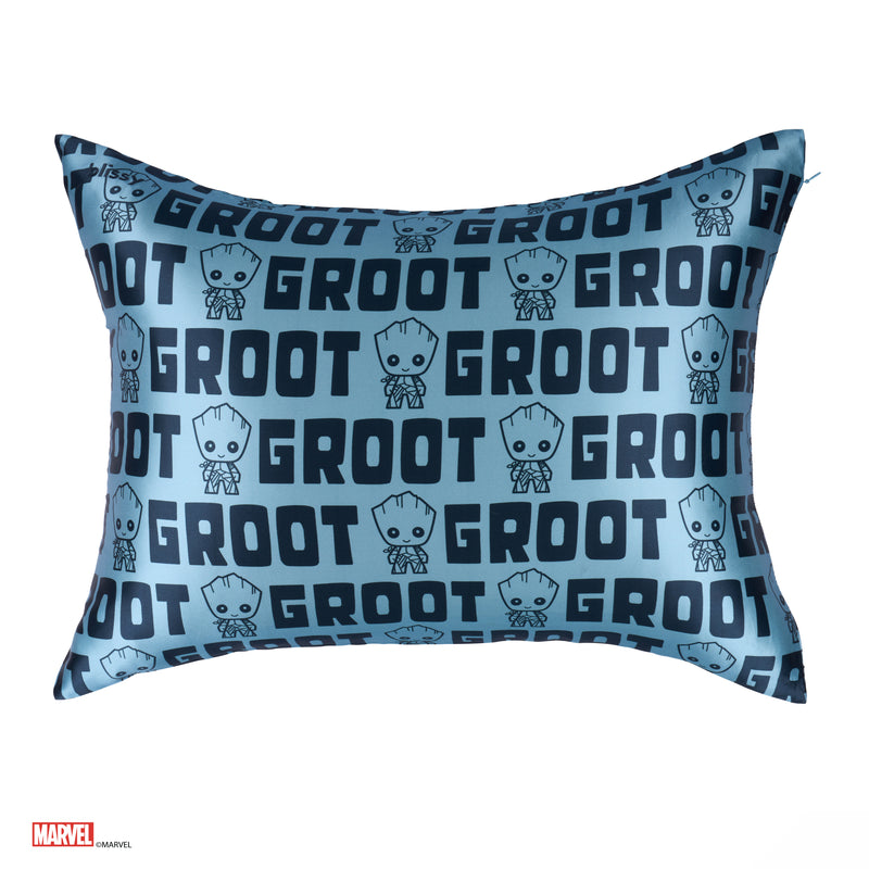 Pillowcase - Marvel™ - Blue Groot Letter Print - Queen