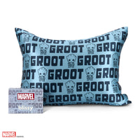 Pillowcase - Marvel™ - Blue Groot Letter Print - Youth