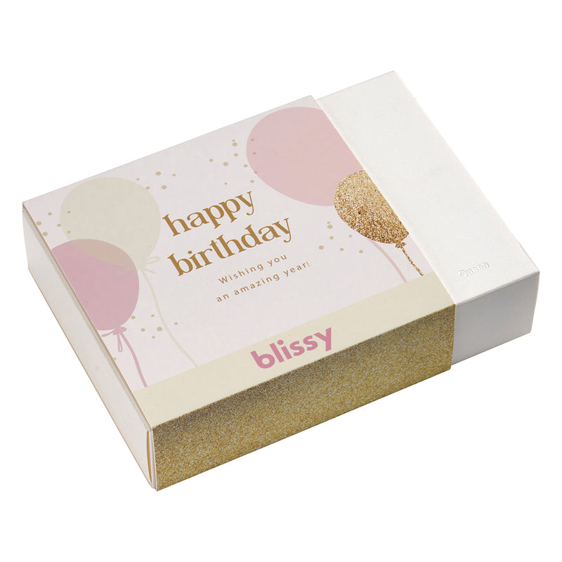 Blissy - Happy Birthday Gift Sleeve - Gold