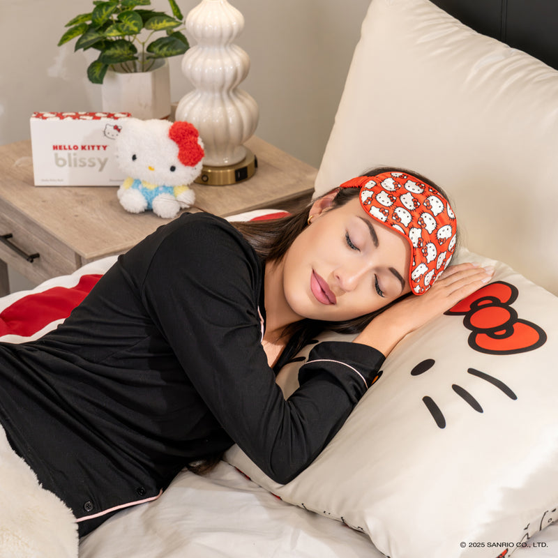 Sleep Mask - Happy Hello Kitty