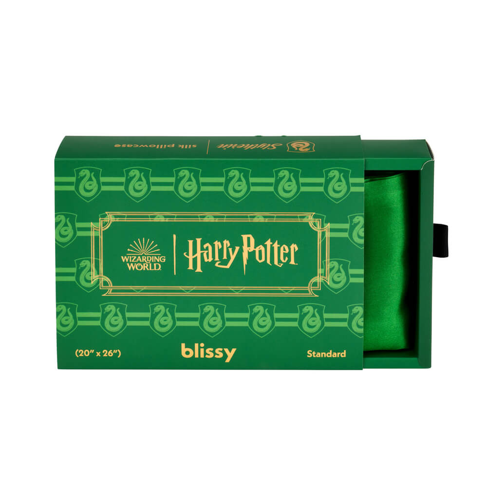 Blissy King Harry Potter Pillowcase Lifestyle – Mulberry Silk