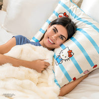 Pillowcase - Hello Kitty Stripes - Queen