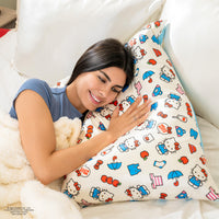 Pillowcase - Hello Kitty Stripes - Queen