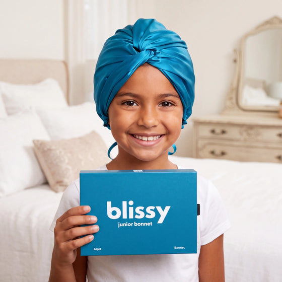 Blissy Junior Bonnet - Aqua