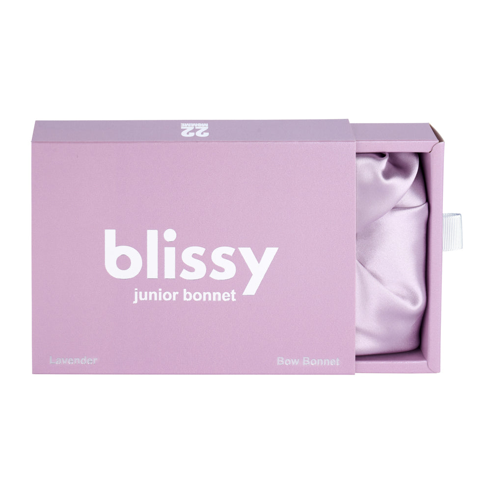 Blissy Junior Bow Bonnet - Lavender