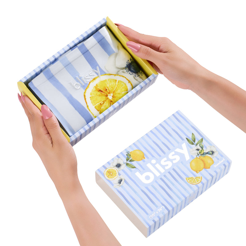 Pillowcase - Lemon Bloom - Queen