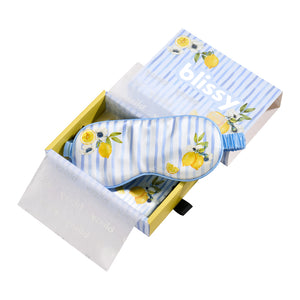 Sleep Mask - Lemon Bloom