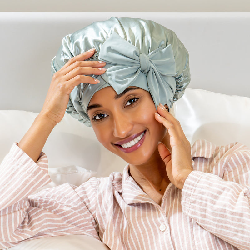 Blissy Bow Bonnet - Matcha