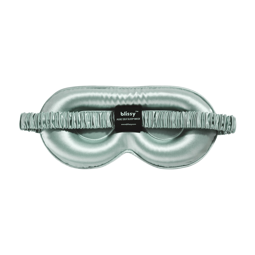 Blissy Mulberry Silk Sleep Mask – Matcha