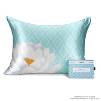 Pillowcase - White Lotus - Paradise Lotus - King