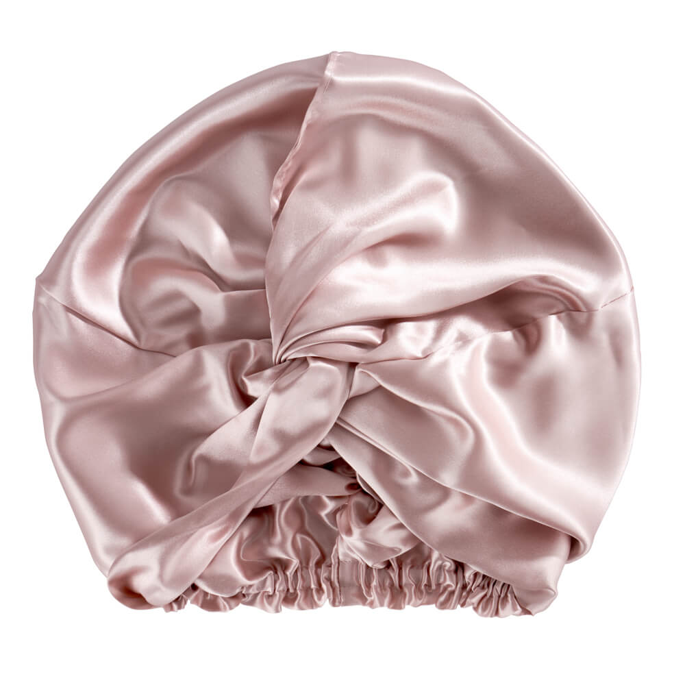 Large Pink Blissy Bonnet – Blissy Premium Silk
