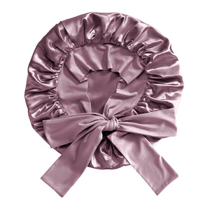 Blissy Bow Bonnet - Plum