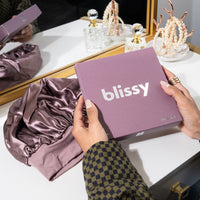 Blissy Halo Bonnet - Plum
