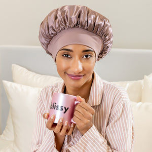 Blissy Halo Bonnet - Plum