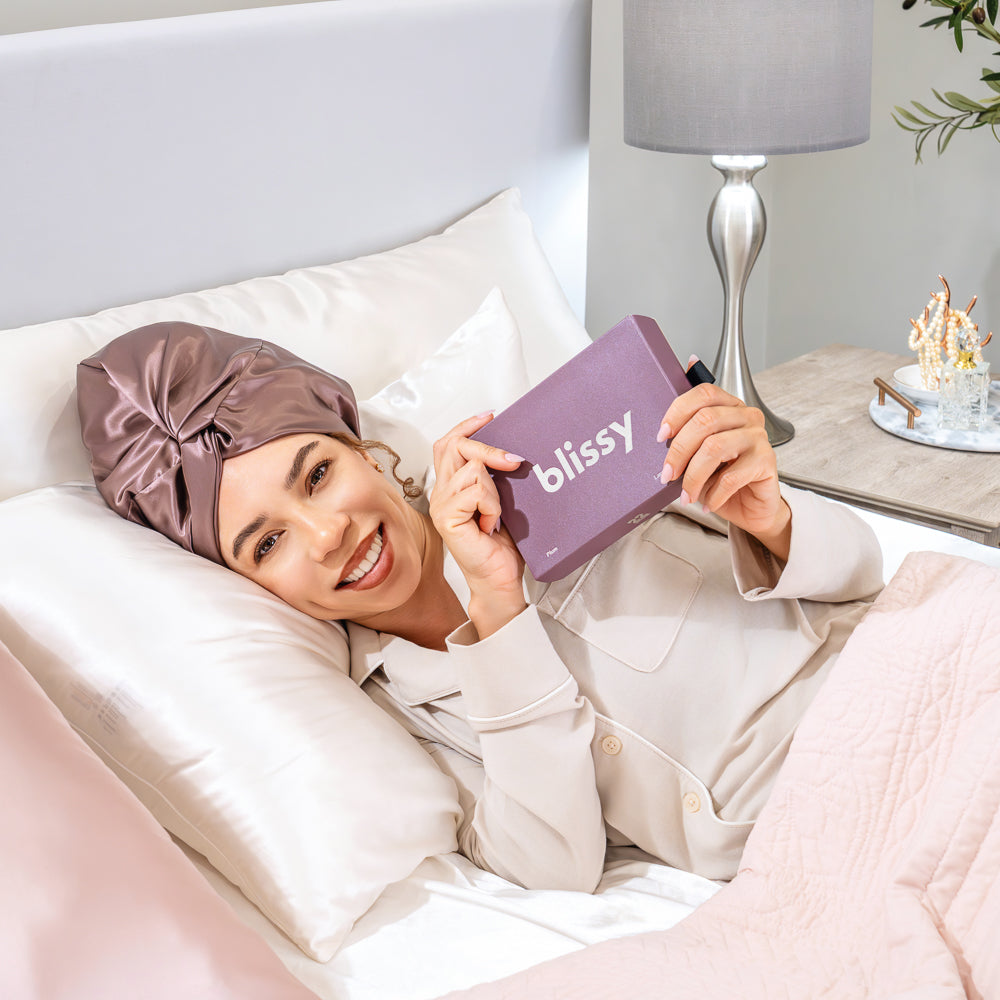 Blissy Bonnet - Plum - Large