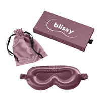 Sleep Mask - Plum - Profile