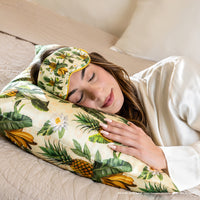 Sleep Mask - White Lotus - Pineapple