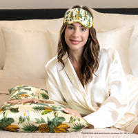 Sleep Mask - White Lotus - Pineapple