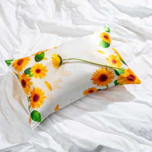Pillowcase - Zodiac Flower - Leo Sunflower - King